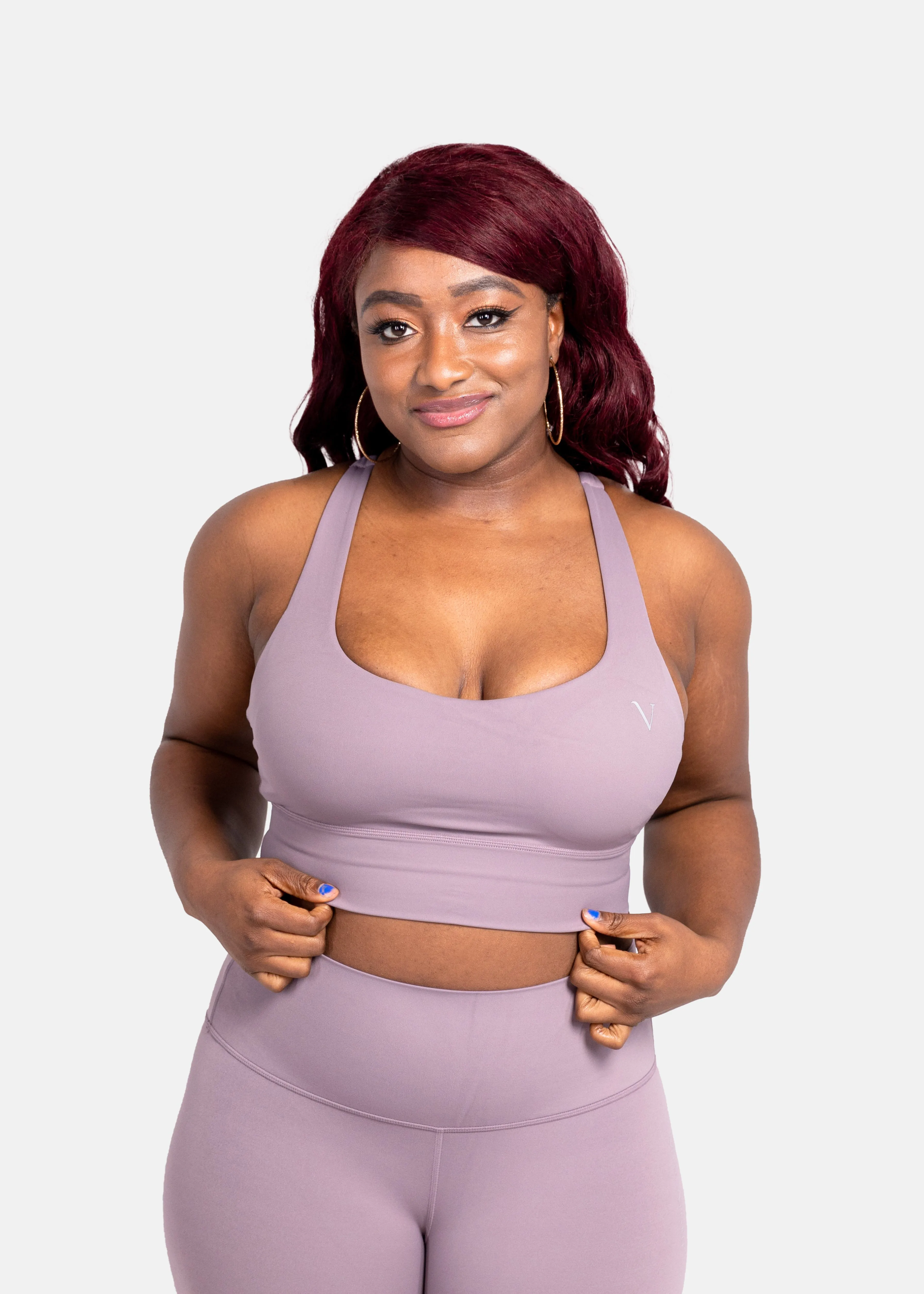 Ultra Flex Sports Bra Light Mauve