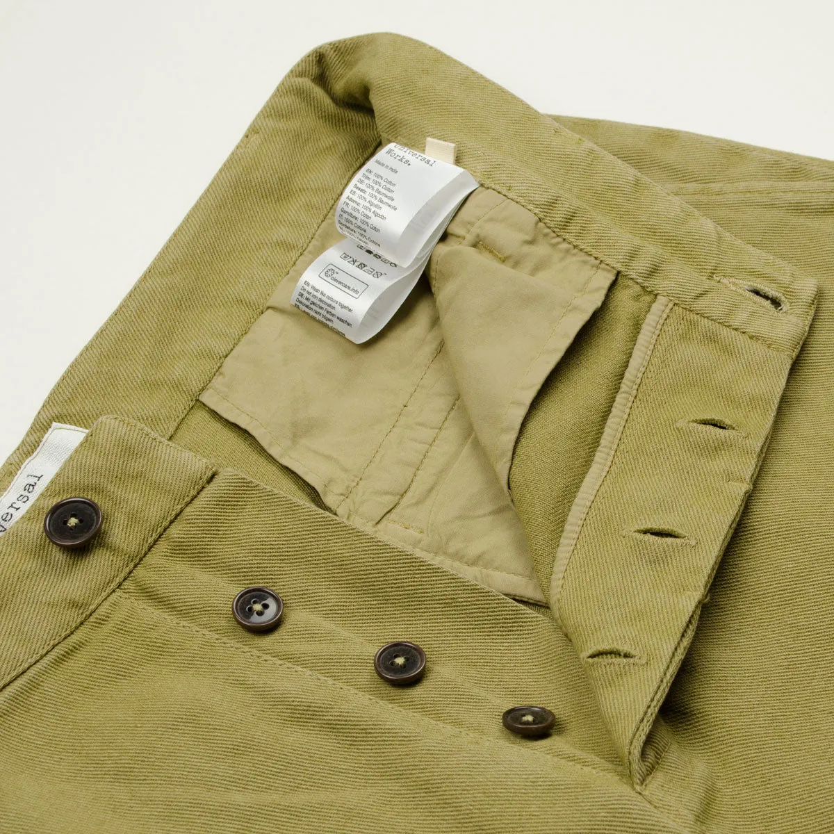 Universal Works - Military Chino Soft Twill - Sand