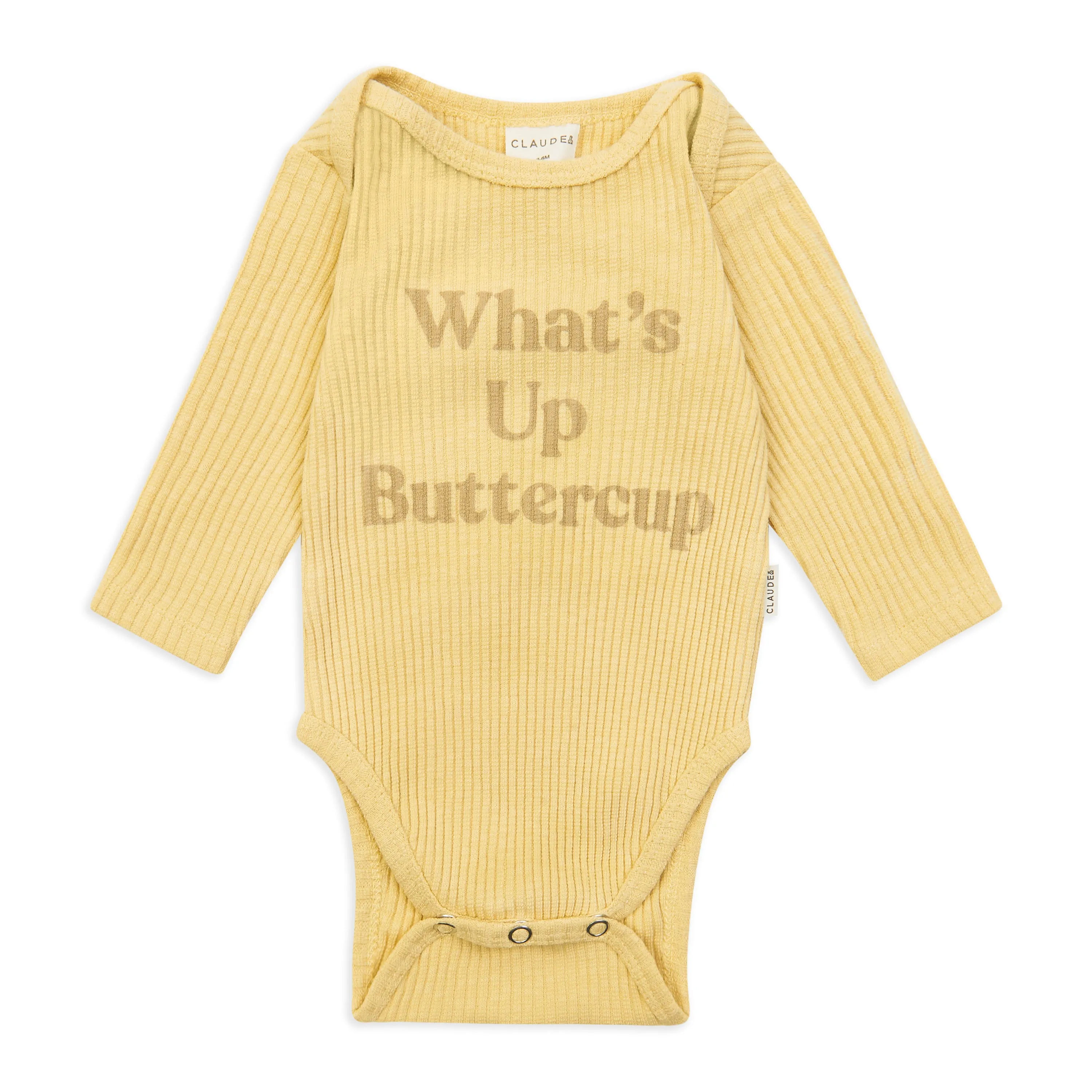 Vanilla Yellow Buttercup Bodysuit