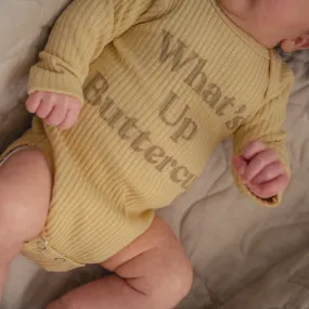 Vanilla Yellow Buttercup Bodysuit