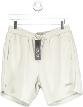 Vanquish Beige Essential Regular Fit Shorts UK L