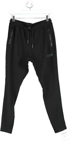 Vanquish Black Eclipse V2 Tapered Sweatpants - Size UK L for Ultimate Comfort and Style