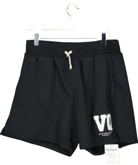 Vanquish Black Varsity Shorts UK L