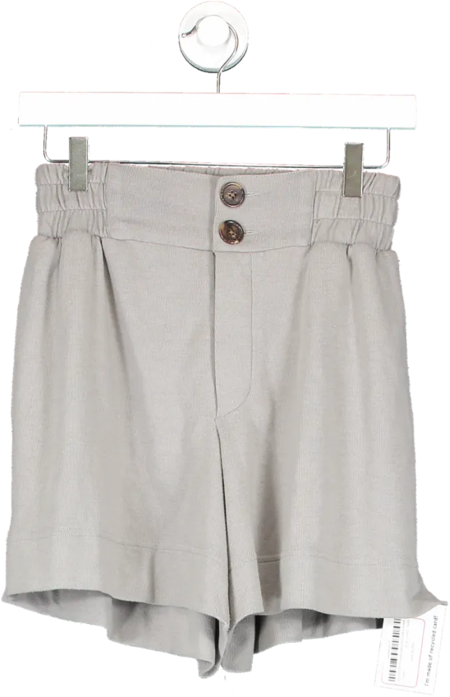 Varley Grey High-rise Short UK XS