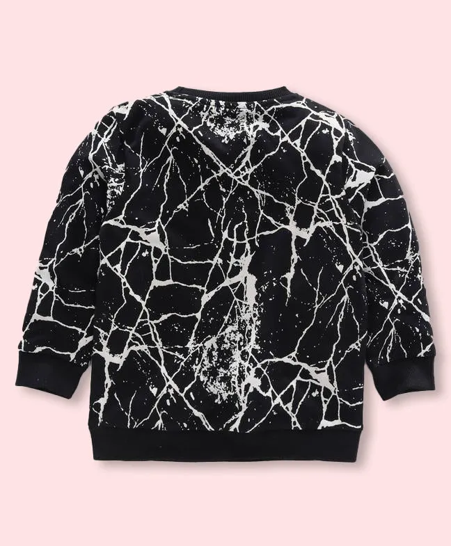 Ventra  Boys Marble Sweatshirt