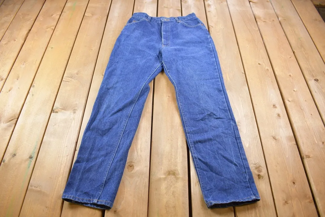 Vintage 1970s Lee Denim Jeans Size 28 x 30 / Vintage Denim / Vintage Lee / Made In USA / Retro Jeans / True Vintage / Essentials