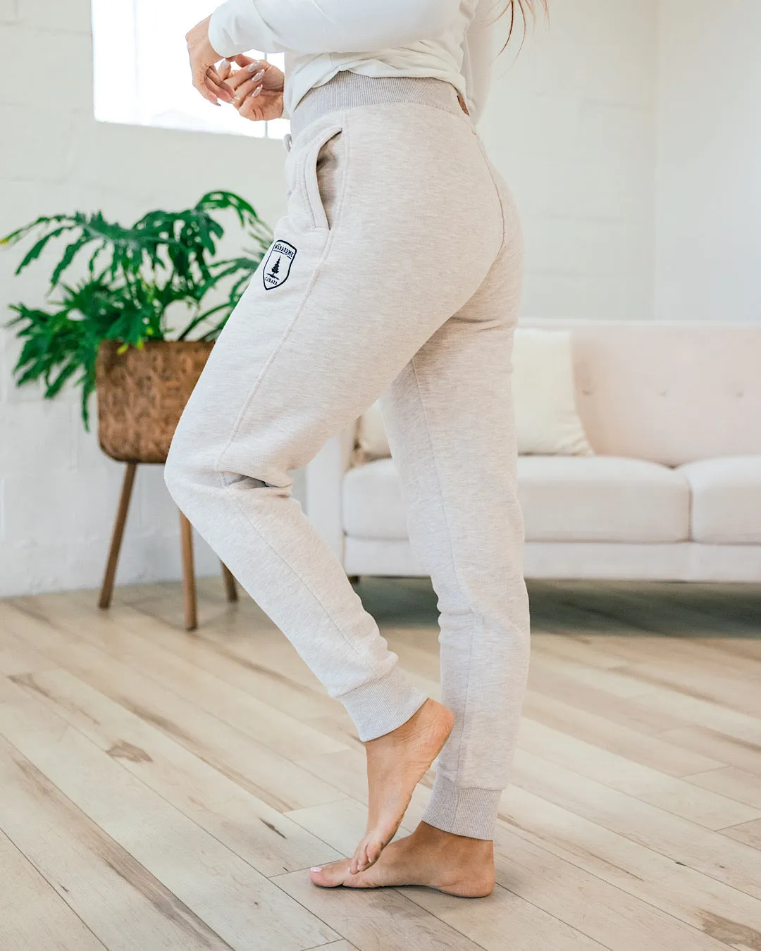 Wanakome Adley Joggers - Heather Oatmeal