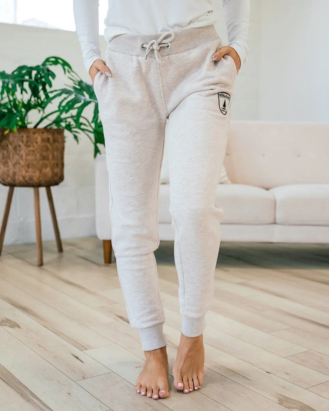 Wanakome Adley Joggers - Heather Oatmeal