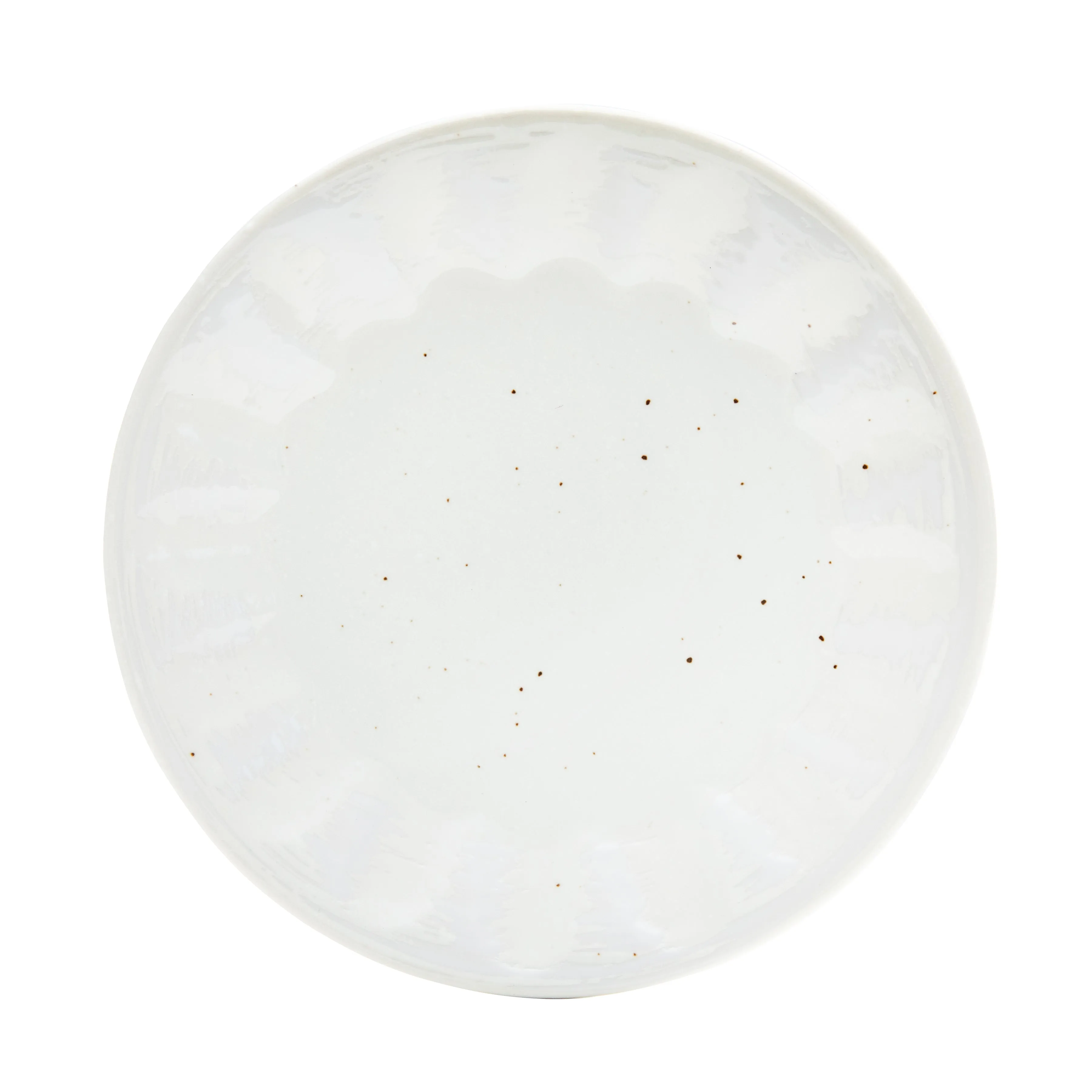 White Kohiki Shinogi Porcelain Plate